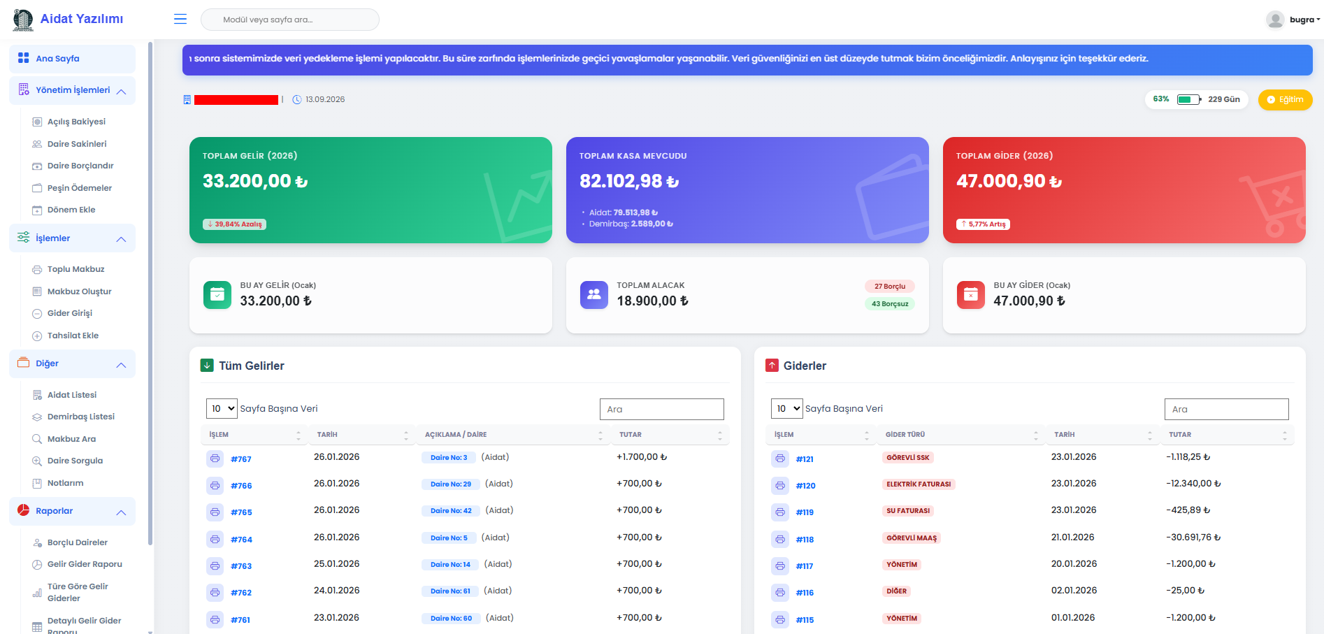 Apartment Management System